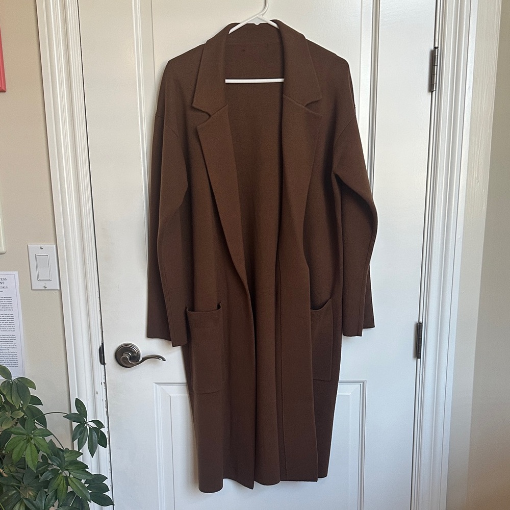 J.Crew Long Sweater Blazer Cardigan size M